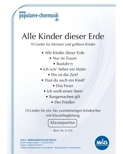 *Alle Kinder dieser Erde - Sammelalbum (Klavier)*