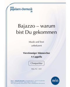 Bajazzo - Warum bist du gekommen