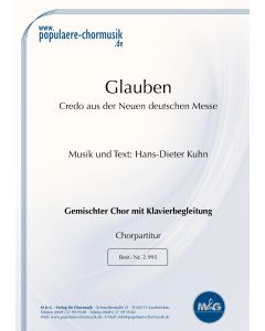 Credo: (aus: Mensch sein – Messe im Gospelstil) Glauben