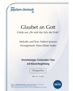 Glaubet an Gott - dreistimmig