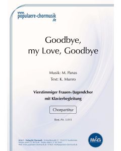 Goodbye, My Love, Goodbye