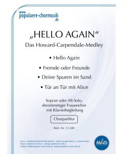 "Hello Again" – Das Howard Carpendale-Medley