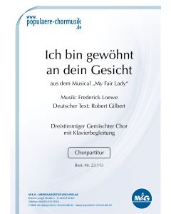 Ich bin gewöhnt an dein Gesicht