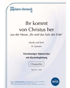 Ihr kommt von Christus her