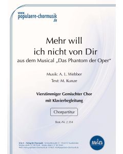 Mehr will ich nicht von dir