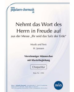 Nehmt das Wort des Herrn in Freude auf