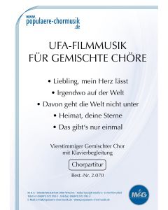 "UFA-FILMMUSIK FÜR GEMISCHTE CHÖRE"