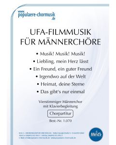 "UFA-FILMMUSIK FÜR MÄNNERCHÖRE"