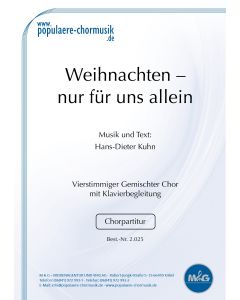 Weihnachten - nur für uns allein