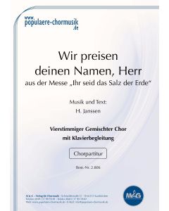 Wir preisen Deinen Namen, Herr