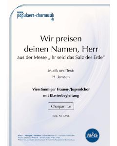 Wir preisen Deinen Namen, Herr