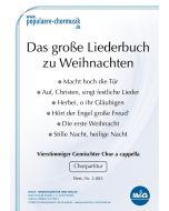*Das große LIederbuch zu Weihnachten*