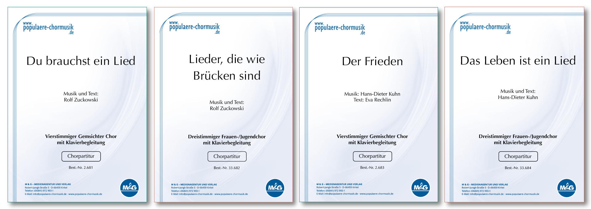 Vier Alben über DAS LEBEN IST EIN LIED