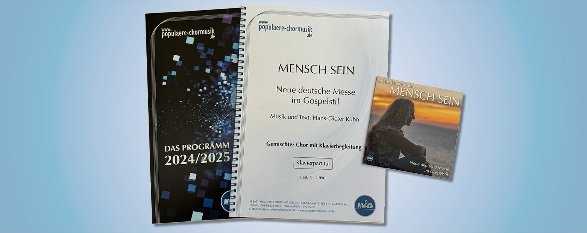 Mensch sein - neue deutsche Messe, CD und Katalog