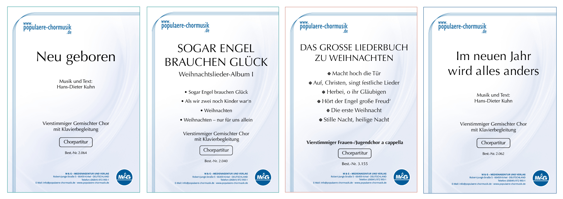 Lieder zu Weihnachten und dem neuen Jahr 2026